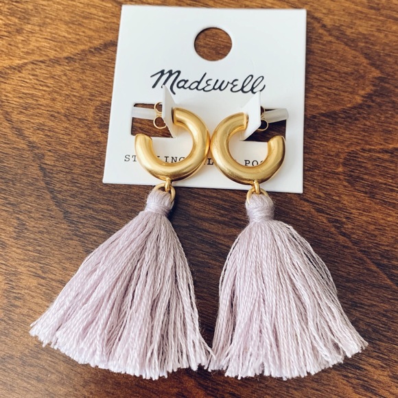 NWT Madewell Tassel Earrings - Picture 2 of 6
